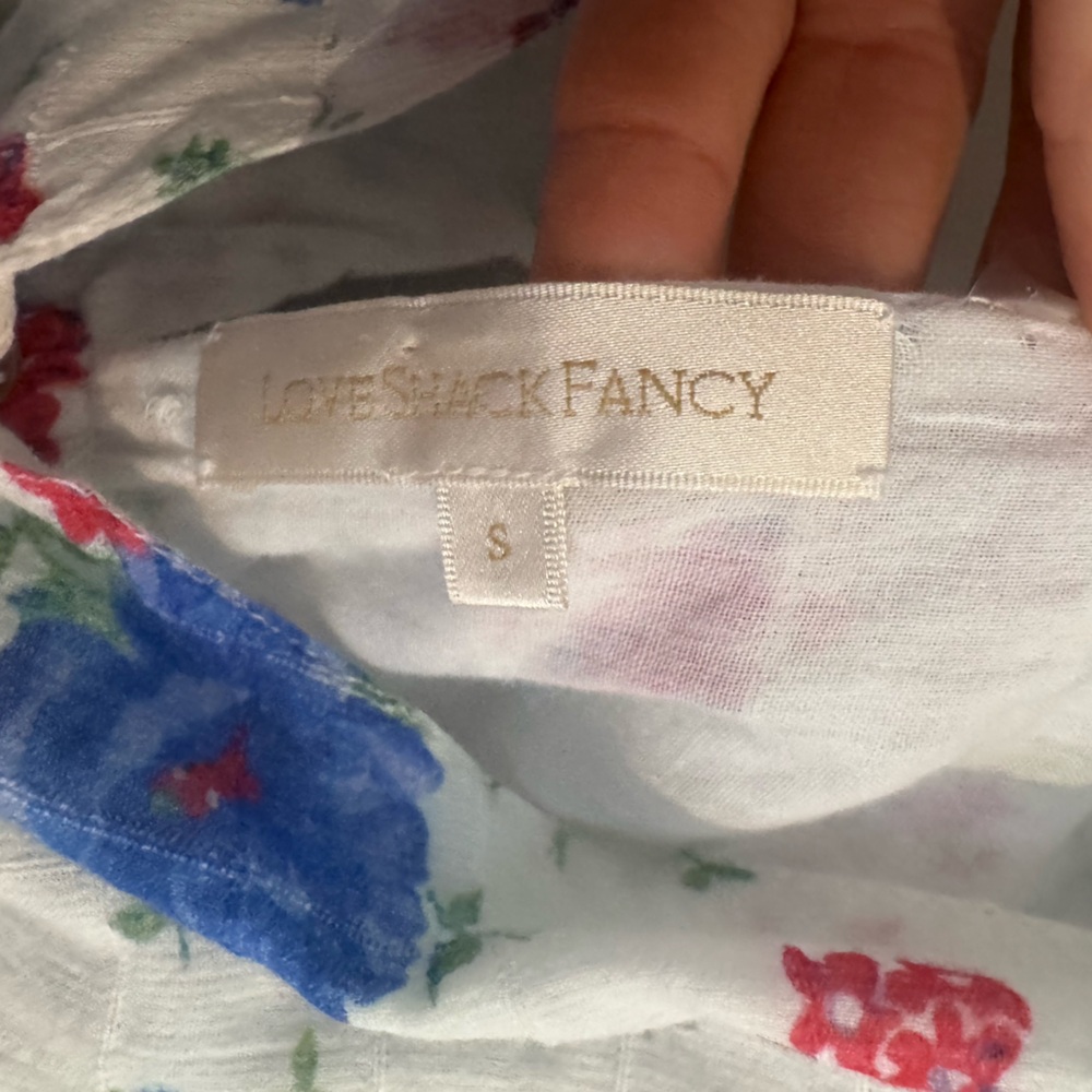 LoveShackFancy Bennett Mini Dress Size Small - Picture 8 of 14